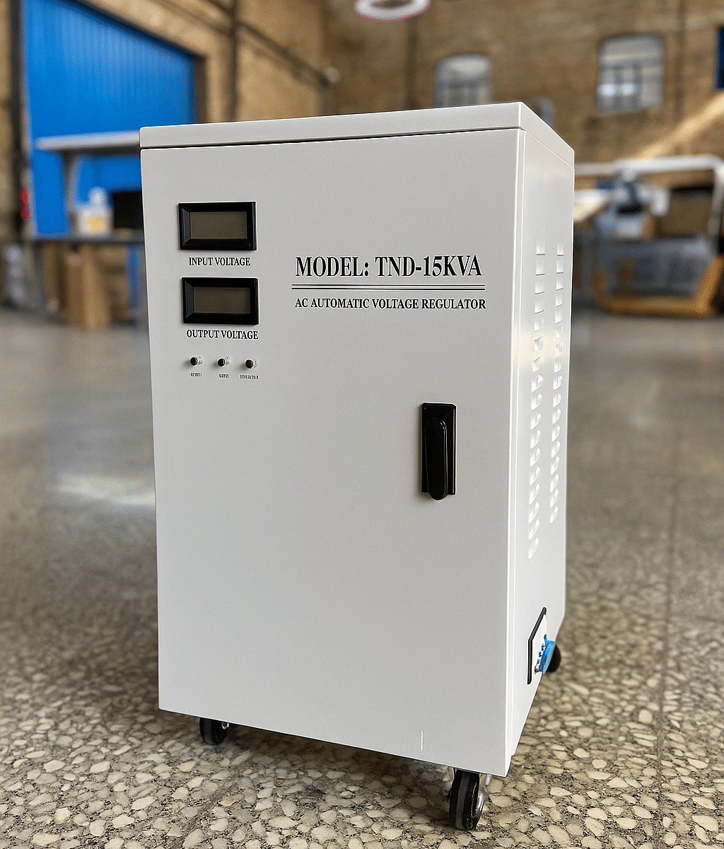 استابلایزر تک فاز 15 کاوا سروو موتور