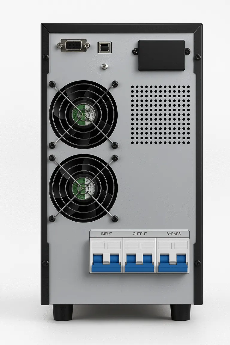 Alternative view of یو پی اس مکسترونیک مدل OL ظرفیت 6KVA باتری داخلی