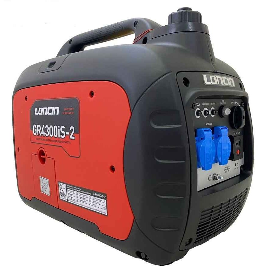 موتور برق سایلنت لانسین مدل GR4300iS-2 ظرفیت ۴٫۳ کیلووات تک فاز