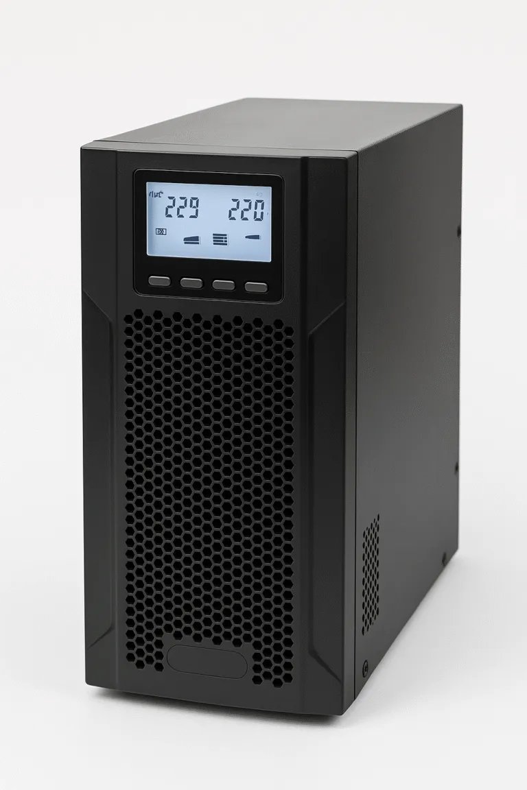 یو پی اس مکسترونیک مدل OL ظرفیت 3KVA باتری بیرونی