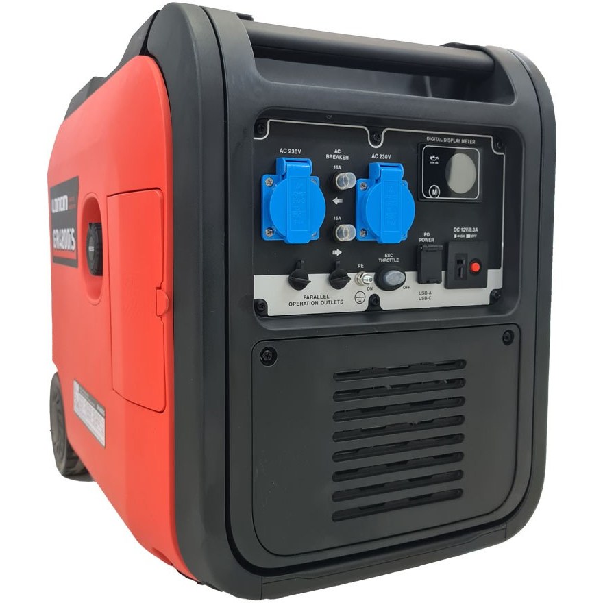 موتور برق سایلنت لانسین مدل GR4800iS ظرفیت ۵ کیلووات اینورتر