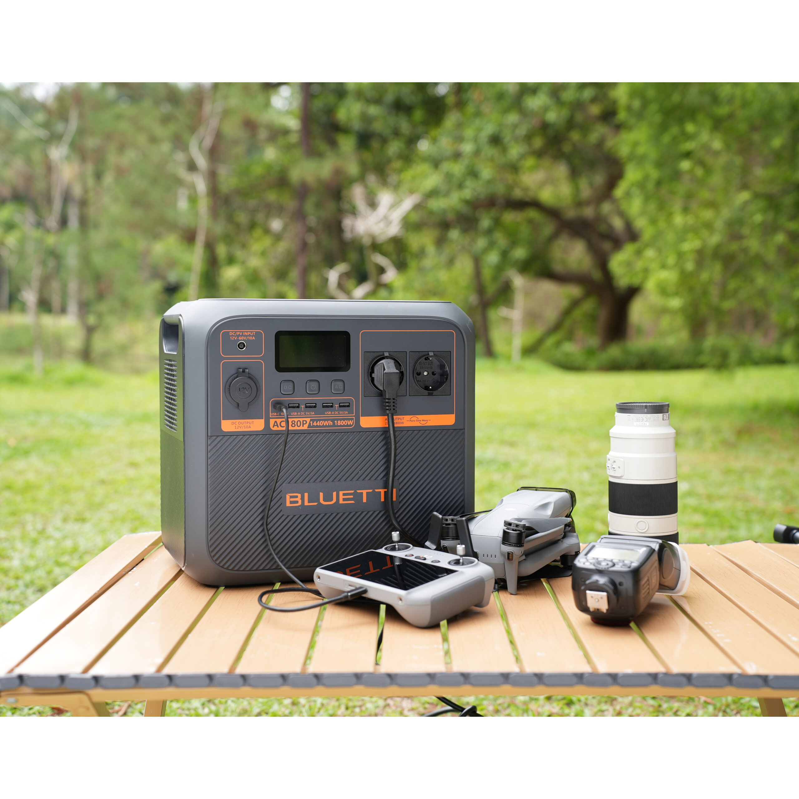 پاور استیشن قابل حمل 1800 وات ظرفیت 1440 وات ساعت بلوتی مدل AC180P - Image 12