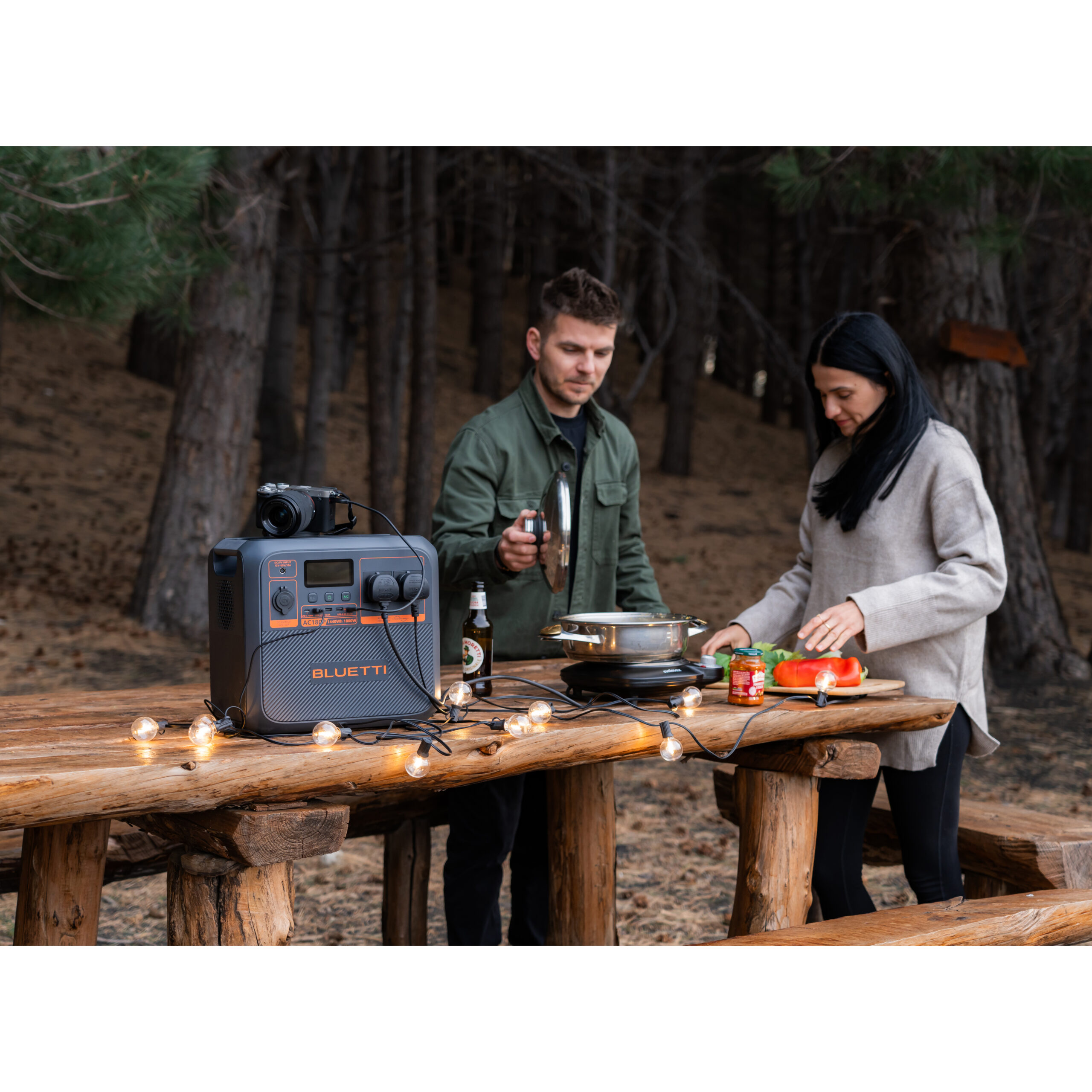 پاور استیشن قابل حمل 1800 وات ظرفیت 1440 وات ساعت بلوتی مدل AC180P - Image 16