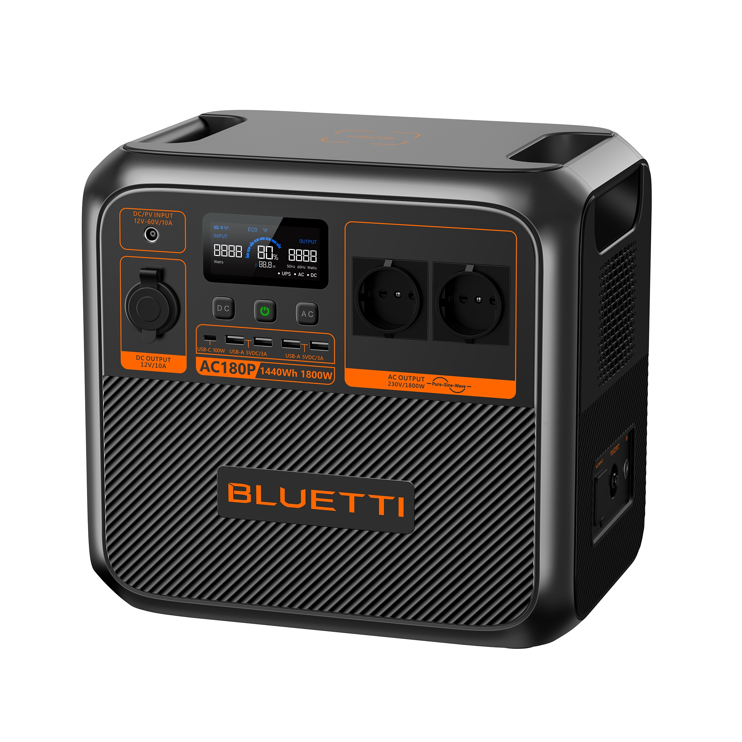 پاور استیشن قابل حمل 1800 وات ظرفیت 1440 وات ساعت بلوتی مدل AC180P - Image 9