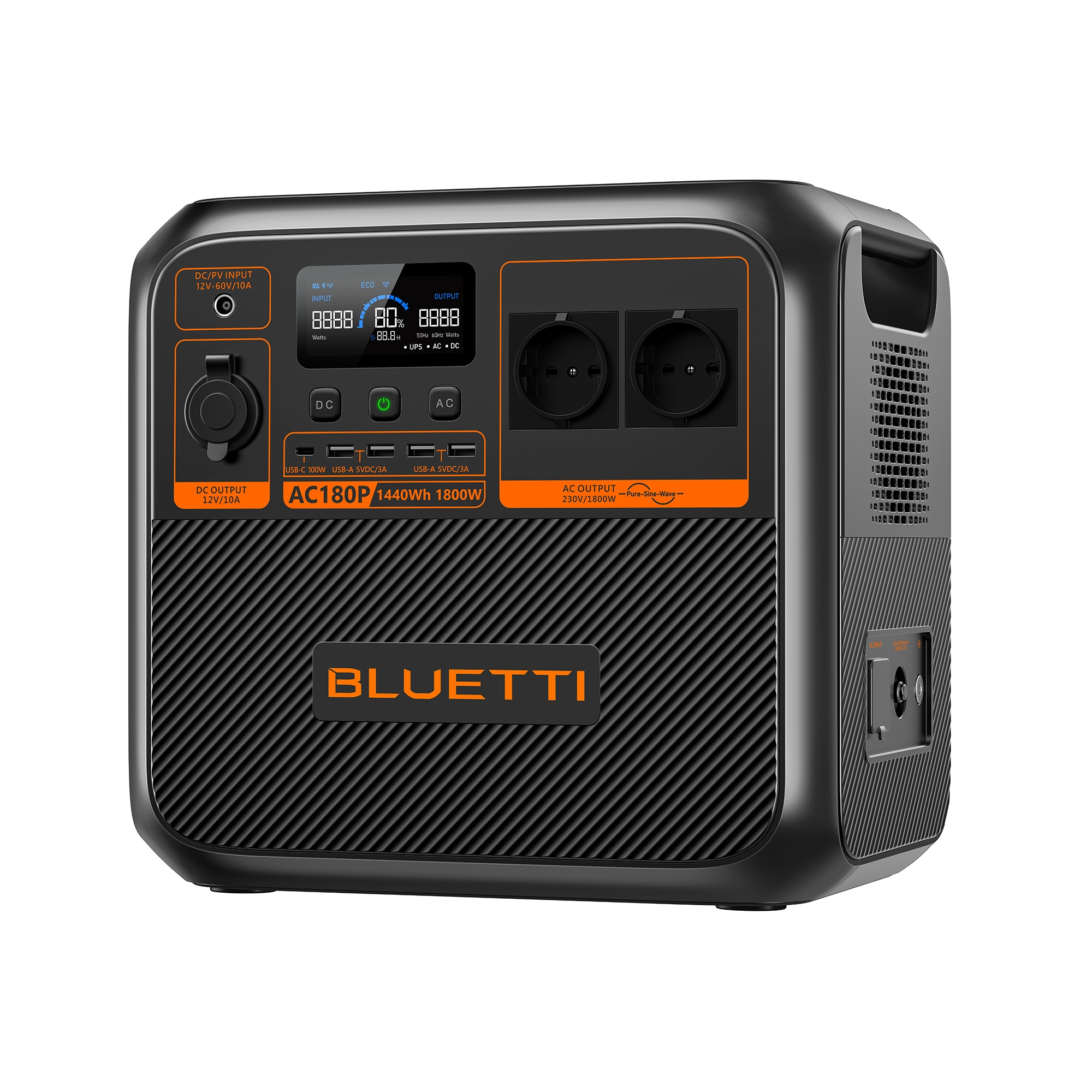 پاور استیشن قابل حمل 1800 وات ظرفیت 1440 وات ساعت بلوتی مدل AC180P - Image 6
