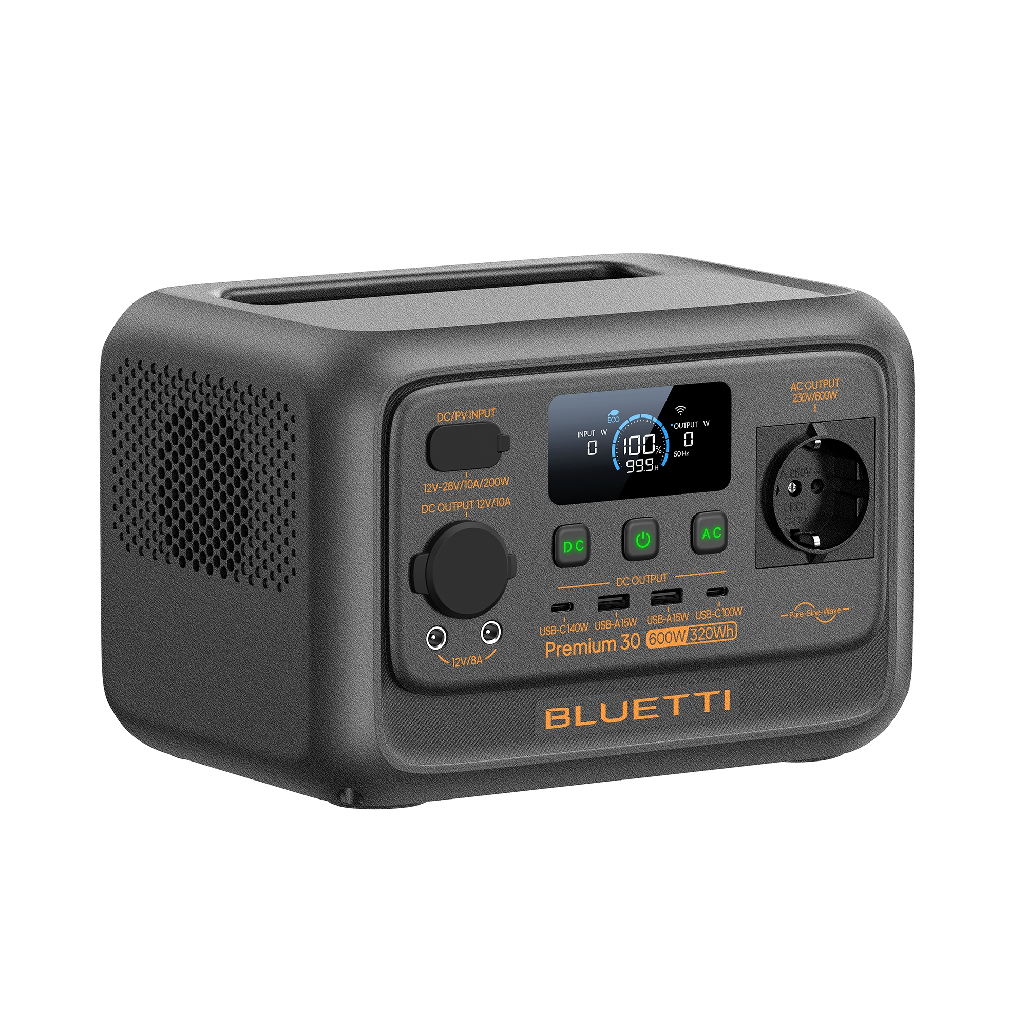 پاور استیشن بلوتی مدل Premium 30 V2 توان 600 وات ظرفیت 320 وات ساعت / ارسال آنی از انبار تهران / تضمین اصالت کالا / گارانتی رسمی ۱۸ ماهه شرکتی - Image 5