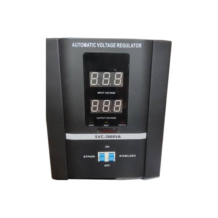 Alternative view of استابلایزر 3 کاوا سروو موتور آلجا مدل SVC3000/ سیم پیچ 100% مسی / طراحی اختصاصی جهت مراکز لیزر پوست و آزمایشگاهها / دارای کلید بای پس جهت سهولت در سرویس و نگهداری / دارای یکسال گارانتی و خدمات رسمی / ارسال و تحویل فوری