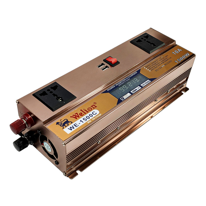 اینورتر شارژر ویلیون مدل WE-1500C10AMP ظرفیت 1500 وات - Image 4