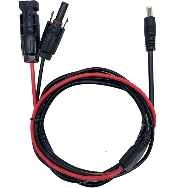 کابل آداپتور کانکتور پنل خورشیدی به DC 8MM، سازگار با ژنراتور خورشیدی و پاور استیشن های خورشیدی قابل حمل