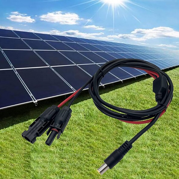 کابل آداپتور کانکتور پنل خورشیدی به DC 8MM، سازگار با ژنراتور خورشیدی و پاور استیشن های خورشیدی قابل حمل - Image 3